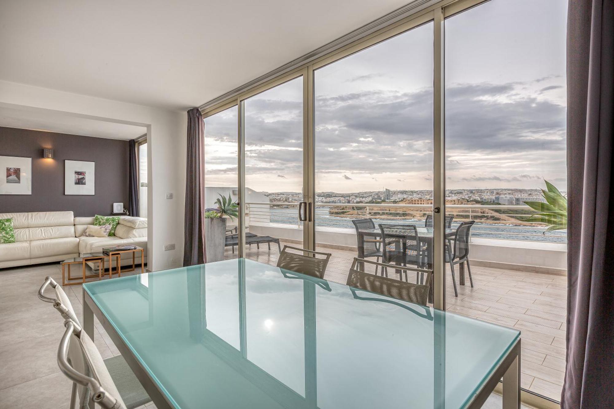 49/3 Seafront Duplex Penthouse In ואלטה מראה חיצוני תמונה