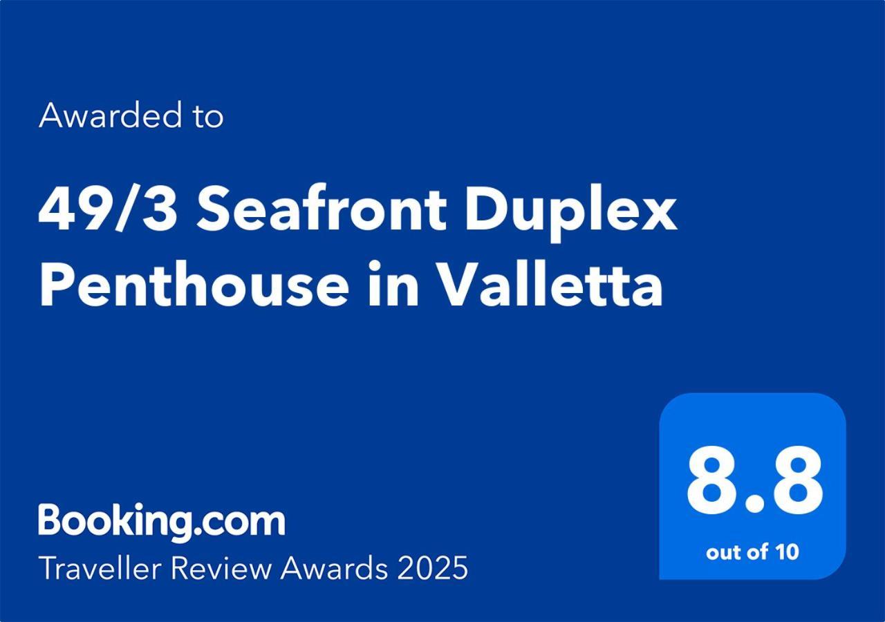 49/3 Seafront Duplex Penthouse In ואלטה מראה חיצוני תמונה